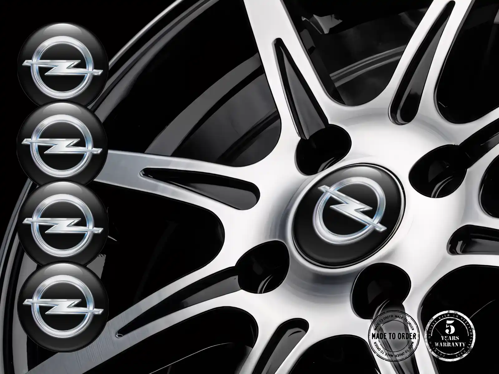 Opel Calcomanías en Ruedas Estilo Pegatinas Racing